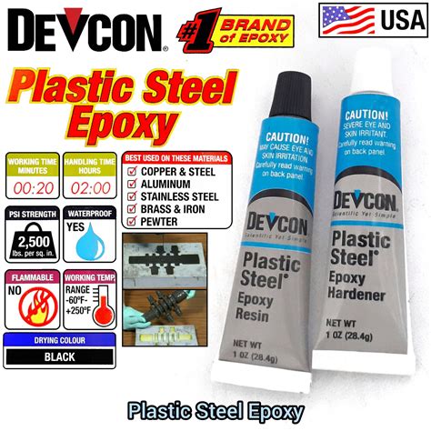 strongest epoxy for stainless steel